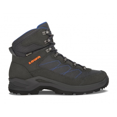 Lowa Buty trekkingowe Taurus Pro Mid GTX (All Terrain, Skóra zamszowa, wodoodporne) antracytowe męskie